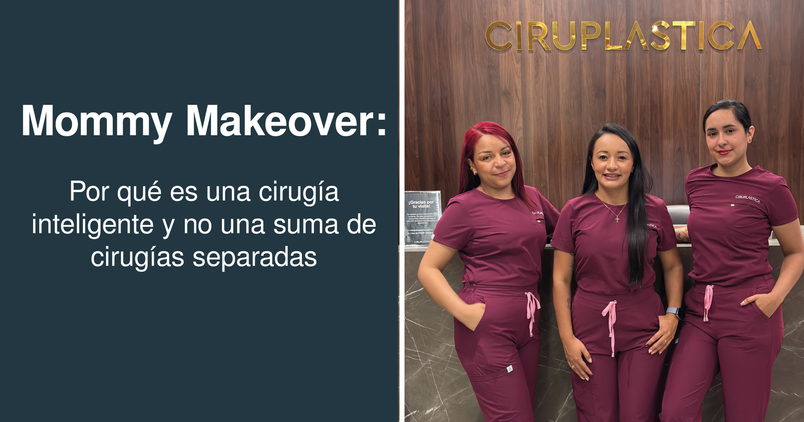 Mommy Makeover: por qué es una cirugía inteligente y no una suma de cirugías separadas