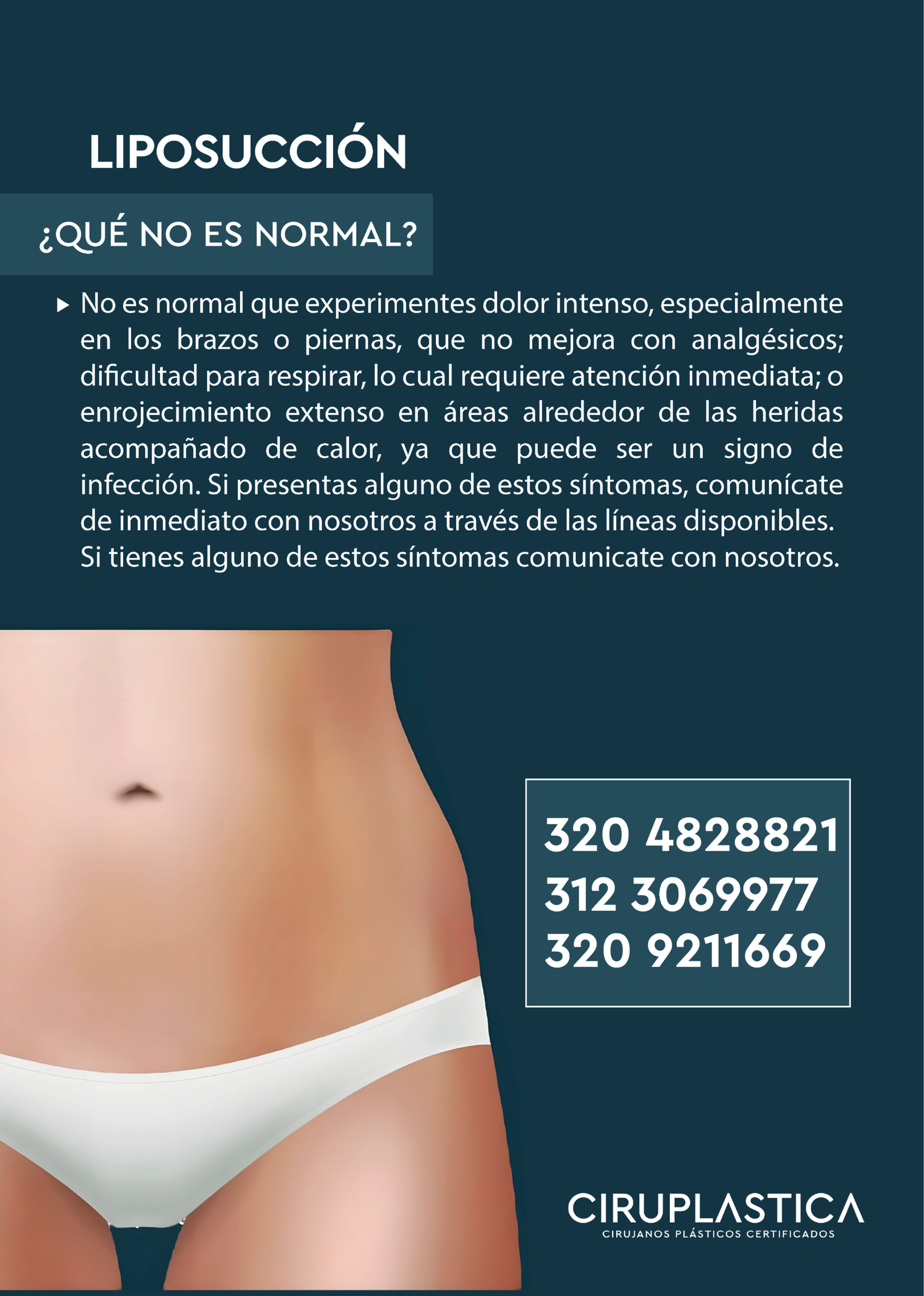 POSTOPERATORIO LIPOSUCCIÓN 56 lipo que no es normal 2 scaled