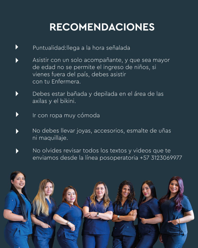 Preoperatorio 7 recomendaciones